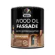 Масло деревозащитное для фасадов Dufa Wood Oil Fassade цвет белый 0.9 л