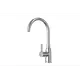 Смеситель для кухни однорычажный Voda Kitchen излив 24 см цвет хром