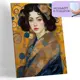 Картина по номерам на холсте с подрамником Ifutureart Дама в золоте 40x50