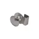 Мебельная ручка-кнопка Palladium Ance Knob SC