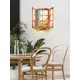 Наклейка Lisadecor декоративные цветы на окне S0411 40x50 см, 1 шт