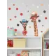 Наклейки на стену детские Жирафы