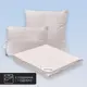 Набор 1 одеяло+2 подушки Aries овечья шерсть в хлопковом тике 175x200 см 70x70 см