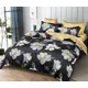 Простыня Home Mercury Аллюр компаньон 25520 220x240 см Поплин цвет Черный