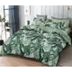 Простыня Home Mercury Тропики основа 25781 220x240 см Поплин на резинке цвет Зеленый