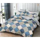 Простыня Home Mercury Альбион основа 26203, 220x240 см, поплин, на резинке