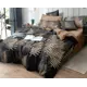 Простыня Home mercury Кембрий 2 основа 220x240 см поплин на резинке цвет коричневый