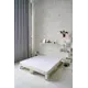 Простыня Sn Textile непромокаемая на резинке хлопок 200x90см цвет белый
