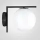 Светильник бра настенный Imperiumloft Ic lighting flos white ball ic 123230-22 цвет черный