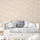 Обои флизелиновые Decoracion Милые зайчики 1 м серо-бежевые 7102602-vinil-280x100x4