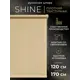 Рулонная штора Lm decor Шайн 120x170 см цвет бежевый