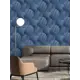 Обои флизелиновые Monte solaro Geogliph 1.06 м синие 9201-20