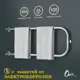 Полотенцесушитель водяной п-образный Onix Best turn chrome left 80x32 см 3/4" нержавеющая сталь цвет хром