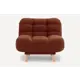 Мягкое кресло Divan.ru Бонс-Т 100x90x56 см велюр цвет коричневый