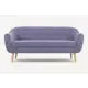Диван прямой Divan.ru Роттердам 188x87x59 см велюр цвет фиолетовый УТ-00013928