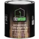 Защитно-декоративный антисептик для древесины Ekowood полуглянцевый цвет орегон 2.5 л
