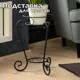 Подставка для цветочных горшков Laptev 14001 32 см x 32 см x 45 см металл цвет черный