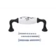 Мебельная ручка скоба Palladium Casalingo 96 мм Matte Black