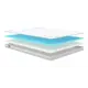 Матрас Sleeptek Топпер Sleeptek Max Relax TSMR-90-190 90x190x5 см беспружинный 1-спальный