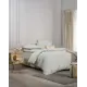Простыня Cassia Люкс 200x220 см сатин без резинки цвет светло-серый