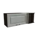 Навесной шкаф МС Ницца 1 дверь 80x35.80x35 см фасад серый МДФ каркас серый дуб ЛДСП Сурская Мебель