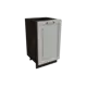 Напольный шкаф МС Ницца 1 дверь 45x81.60x47.80 см фасад серый МДФ каркас серый дуб ЛДСП Сурская Мебель