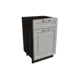 Напольный шкаф МС Ницца 1 дверь и ящиком 50x81.60x47.80 см фасад серый МДФ каркас серый дуб ЛДСП Сурская Мебель