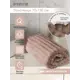 Полотенце махровое Denastia Нежность 70x130 см коричневый D100366