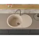 Мойка для кухни врезная Bauedge BAU0032 51x78 см глубина чаши 51 см кварц цвет песочный