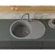 Мойка для кухни врезная Bauedge BAU0033 51x78 см глубина чаши 51 см кварц цвет серый