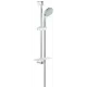 Душевой набор GROHE Tempesta 100 2jet 27926000 со штангой 60 см и полочкой цвет хром