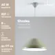 Светильник подвесной Moderli Shades V11044-1p 1 лампа 5 м² цвет оранжевый