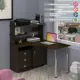 Стол компьютерный Мэрдэс Ср-135М В-Лев левый 116x138x130 см ЛДСП цвет венге