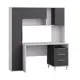 Стол многофункциональный Mobi 12.95 N 162x180x60 см ЛДСП цвет серый