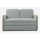 Раскладной диван Divan.ru Кейсес 135x87x78 см велюр цвет серый