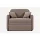Мягкое кресло Divan.ru Кейсес 102x87x78 см велюр цвет коричневый