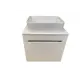 Тумба под раковину подвесная Sintesi STL.W7013_SIN-LVB-APP-401 60см с раковиной цвет белый