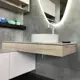 Тумба под раковину напольная Comforty 00-00001892 120см цвет темно-серый, с раковиной