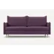 Раскладной диван Divan.ru Слипсон 212x90x96 см велюр цвет фиолетовый