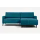 Раскладной диван Divan.ru Маркфул 220x88x175 см велюр цвет синий DV-00113591