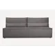Раскладной диван Divan.ru Стаус 201x89x92 см велюр цвет серый