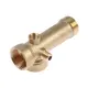 Штуцер Taen 1/4"x25 мм ВР-НР латунь 5153002