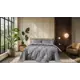 Комплект постельного белья The eleventh kingdom Egyptian Cotton Silvia сатин евро наволочки 50 x 70- 2 шт цвет серый/серебристый