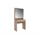 Туалетный столик с зеркалом Mebelson 70.6x154.9x41.9 см цвет светлый дуб
