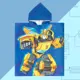 Полотенце-пончо детское махровое Hasbro Bumblebee Transformers 60x120 см хлопок и полиэстер