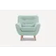Мягкое кресло Divan.ru Витио 87x91x90 см велюр цвет зелёный