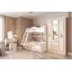 Туалетный столик с зеркалом Mebelson 87x149x40 см цвет белый