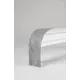 Карниз двухрядный Legrand 58132908 160 см ПВХ цвет серый кварц