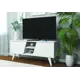 Тумба под телевизор Мебельнов 00320 120x52.6x35 см ЛДСП цвет белый