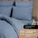Комплект постельного белья Prime prmp965712 Linen сатин евро наволочки 70x70 и 50x70- 4 шт цвет синий